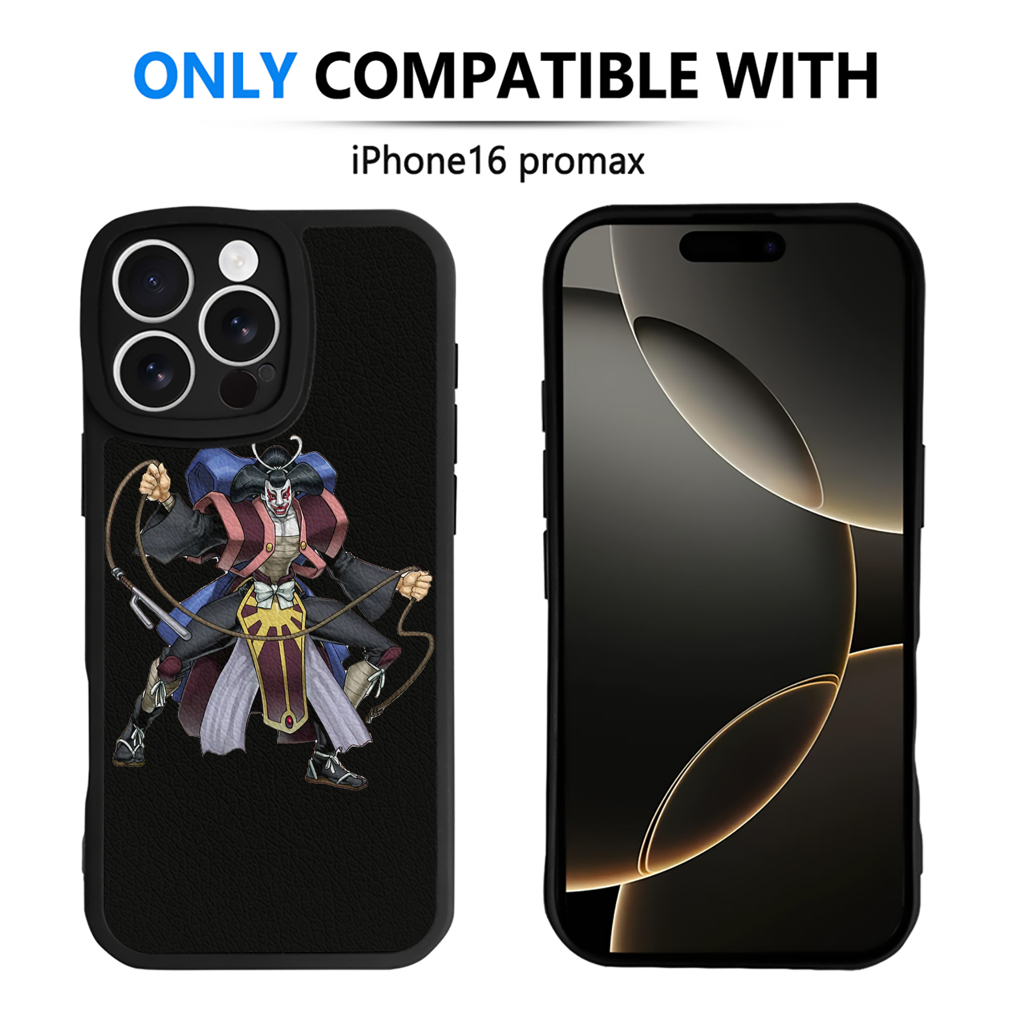 遊☆戯☆王 Yu-Gi-Oh! 【iPhone 16シリーズ対応】シリコンスマホケース（レザー調） 材質：シリコン